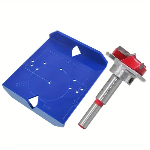 35mm/40mm Hinge Drilling Locator Alloy Drill Bit Positioning Tool for Cabinet Door Hinge Installation Accurate and Efficient