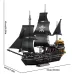 653000 Black Sorcerer Ship Building Blocks Skeleton Ghost Boat Model Assembly Bricks Toys Desktop Decoration Kid Birthday Boy Adult Gifts