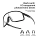 ROCKBROSP350 Photochromic Cycling Goggles Anti-Fog HLarge-frame Lens Outdoor Sports UV400 Protection Sunglasses