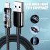 10A 240W USB-A to Type-C Cable Fast Charging Data Transmission Copper Core Line 0.25M/1M/1.5M/2M Long for iPhone 16 16 Pro 15 14 Pro Max for Huawei Pura X for Xiaomi 15 Ultra for Samsung Galaxy S25 Ultra