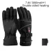 Thermal Gloves Waterproof Electric Heating Gloves Touchscreen Men Women for Ski Cycling for Motorcycle for Sports Hiking