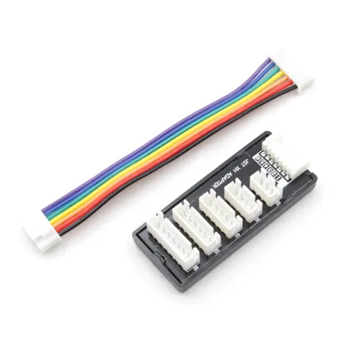 2S 3S 4S 5S 6S Lipo Battery Balance Expansion Board JST-XH Charging Adapter with XT30 XT60 Cable for Q6 Q8 RC Quadcopter Helicopter FPV Drone Car