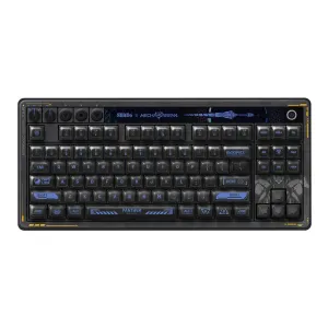 8Bitdo Retro 87 Mechanical Keyboard with Programmable Buttons Hot-swappable Kailh Switches Top Mount Structure RGB Backlight Wireless 2.4G/bluetooth/USB-C Gaming Keyboards for Windows and Android - Mecha Break: Panther