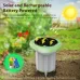 NEO Tuya Smart WiFi Soil Sensor Solar Powered Planting Temperature and Humidity Meter IP66 Wireless Soil Tester Turf Gardening