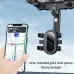 Car Rearview Mirror Bracket Extendable 360 Rotating Multifunctional Phone Mount for Navigation Reverse Mirror Holder