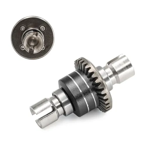 Upgraded Metal Steel Gear Front and Rear Differential for MJX 1/14 14301 14302 14303 1/16 16207 16208 16209 16210 H16V3 RC Car Vehicle Models Parts w176