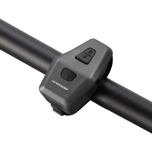 BENGGUO BG-3510 USB Electric Bike Bell Bike Motorcycle Electric Bell Horn With Anti-Theft Alarm Rechargeable Warning Safety Bell for Cycling