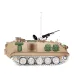Tongde Model M113A2 RTR 1/16 2.4G RC Battle Tank Smoke Sound Shooting LED Light Simulated Vehicles Model RTR Toys