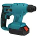 VIOLEWORKS 21V 20mm Electric Brushless Impact Hammer Electric Drill Rechargeable Woodworking Maintenance Tool W/1pc/2pcs Battery EU Plug