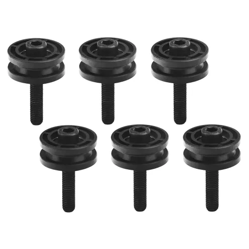 6pcs Table Roller for Ridgid Replacement 2 Inch Fits Models R4030 R4031 R4030S R4031S R40311 Compatible Ryobi DT180EVO Upgrade Performance High Quality Parts