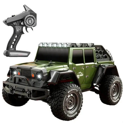 SCY 16104 1/16 2.4G 4WD RC Car Led Headlights High Speed Off Road Desert Truck Vehicle Models