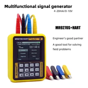 MR9270S+ HART 4-20mA Signal Generator Transmitter Thermal Resistance Thermocouple Paperless Recorder Signal Generator