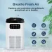 NovuLife GL-K803 HEPA Air Purifier with Negative Ions, PM2.5 Real-Time Display, 3-Stage Filtration, Touch Control,Quiet Aroma Diffuser for Home & Office