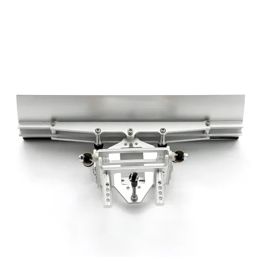 Upgraded Metal Electric Alloy Snow Plow Blade Shovel DIY Kit for 1/10 Crawler SCX10 Scx10 ll lll 90046 90047 RC Car Parts