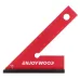 ENJOYWOOD Aluminum Alloy Miter Square with Base 45 Degree Right Angle Ruler Miter Angle Corner Ruler Woodworking Measuring Tools