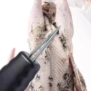 Electric Quick Chicken Plucker 750W 240rpm Stainless Steel Portable Waterproof US/EU Plug Poultry Feather Removal Machine