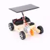 Wooden Solar Electric Vehicle Model Assembly Kit DIY Children's Science Experiment Education Puzzle Toy Student Technology Small Production