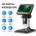 4.3 Inch Digital Microscope 50X-1000X Magnification 2 Million Pixel HD Camera 8 LED Lights Portable USB Rechargeable Industrial Inspection Tool