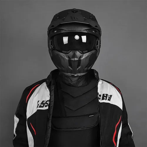 YSchy LY-C07 Short Type Motorcycle Neck Warmer Winter Riding Warm Cotton Waterproof Windproof Long Neck Warmers