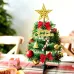 30cm Mini Christmas Tree Decoration with Lights Christmas Tree Set With Lights Christmas Decoration Desktop Mini Ornaments for Home Desk