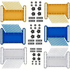 2PCS Universal Featherboards With Miter Slots Reduce Kickback Woodworking Tools for Tables Saws / Router Tables / Band Saws