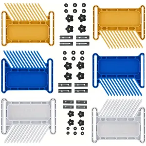 2PCS Universal Featherboards With Miter Slots Reduce Kickback Woodworking Tools for Tables Saws / Router Tables / Band Saws