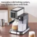 NovuLife CM5120 20Bar Semi-Automatic Coffee Machine with Auto Milk Frother One-Touch Operation for Espresso Cappuccino Latte