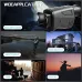 IPRee 1080P HMonocular with 16X Digital Zoom, 7-Level Brightness Adjustment, Clear Viewing up to 300 Meters in Total Darkness, Essential for Nighttime Activities, Night Vision Glasses