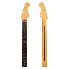 Matte Yellow Electric Guitar Neck 22 Frets Fingerboard Maple Neck Replacement for ST Strat Guitar Parts Accessories
