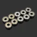 Machifit 10pcs 626ZZ 6x19x6mm Steel Sealed Shielded Ball Bearing