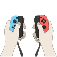 for Switch OLED Game Controller Wired bluetooth Gamepad Joy-con Wrist Strap Handle with Wake-up Six-axis Function Laptop Video Game Accessories