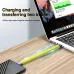 PD100W USB4.0 Data Cable USB-C Male to Type-C Male/Female FPC Short Cable 40Gbps Fast Charging Data Transmission Copper Core Line for Phone Laptop Tablet