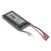 HBX 2996A 901 901A 903 903A 905 905A 1/10 1/12 RC Car Spare 7.4V 1600mAH 30C 2S T Pug Lipo Battery Vehicles Model Parts