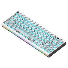 WEIKAV NUT65 Aluminum Mechanical Keyboard Tri-mode ARGB Light Dual Gasket Structure 6000mAh Battery 2.4G/bluetooth/Wired Gamer Keyboards