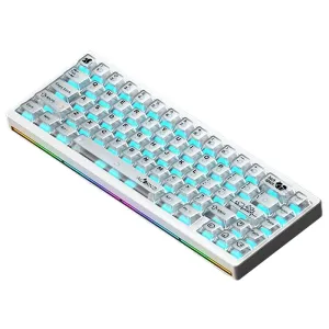 WEIKAV NUT65 Aluminum Mechanical Keyboard Tri-mode ARGB Light Dual Gasket Structure 6000mAh Battery 2.4G/bluetooth/Wired Gamer Keyboards