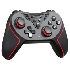 T43 Wireless bluetooth Gamepad with Hall Joystick Dual Motors Vibration Turbo Function for PS4/NS/Android/IOS/PC Controllers Support Macro Programming