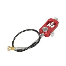 DIDEEP PSDial Mini Scuba Diving Tank Oxygen Cylinder Respirator Adapter 8MM Large to Small Scuba Tank Adapters Heads with Strap Tube