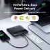 Baseus Blade H1 Lite 100W 74Wh 20000mAh Power Bank Smart Digital Display External Battery Power Supply with 2 Inputs & 4 Outputs Fast Charging for iPhone 17 17Pro Max 16 15 14 13 for XIaomi 17pro for Huawei Mate 80 for Samsung Galaxy Z Fold7