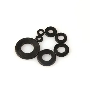 250PCS Nylon Gasket M2 M2.5 M3 M4 M5 M6 M8  High Temperature Insulating Plastic Gasket