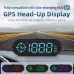 G9 Auto HUD GPS Head Up Display Car Gauge Speedometer With Compass Clock Driving Distance Security Alarm Electronic Accessories