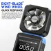 FNIRSI FAM-02 Handheld Anemometer High Precision Wind Speed Temperature Humidity Measurement Portable Weather Meter LCD Display