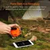 2PCS/4PCTHORFIRCollapsible LECamping Lantern Rechargeable, Portable Hand Crank Lantern Flashlight with 4 Light Modes for Power Outage, Hiking, Emergency, Fishing
