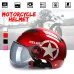 Open Face Half Helmet Anti-UV Safety Cyclist Bicycle Electric Motorcycle Scooter Bike Helmets for Men Women