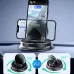 HELLOLEIBOO Portable Smart Wireless Charging Dashboard Phone Holder 360 Degree Rotation Auto Lock Stand Universal