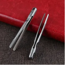 Reliable Titanium Tweezers Compact Design for Outdoor Adventures and Daily Essentials