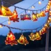 IPRee 2M LECamping Pattern String Lights Camping Shape Atmosphere Decorative Fairy Lamp for Outdoor Camping Home Garden Yard Decor