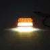 LED Side Marker Lights Indicator Lamps 24V 6500K White 2PCS for Truck Van Pickup Trailer
