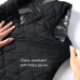 TENGOO HV-16A Fashion Unisex Heated Vest - 16 Heating Zones, 3-Level Control, USB Charging, Smart Electric Heating Jacket for Winter Outdoor Camping Hiking