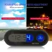 Mini Electronic Car Clock Watch Dashboard Clock Night Light Temperature LCD Backlight Digital Display Time Watch Auto Dashboard Clocks Luminous Thermometer