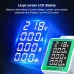 Peacefair PZEM-008 AC50-300V/100A LCD Screen Digital Voltagemeter Multifunctional with Active Power Battery and Current Measurement Backlight Feature
